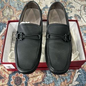 SALVATORE FERGAMMO FRONT 4 drivers for men size 12 EE